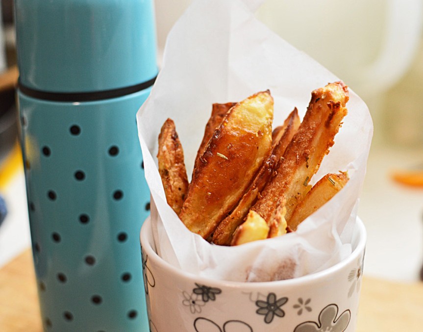 Baked potato fries