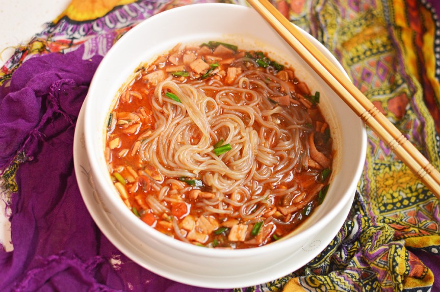 Korean style noodles