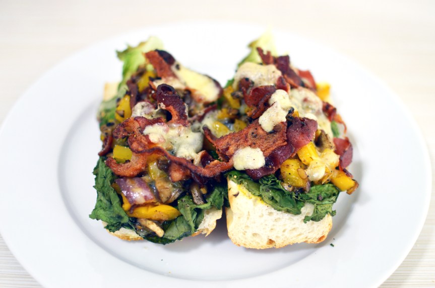 Awesome breakfast sandwich